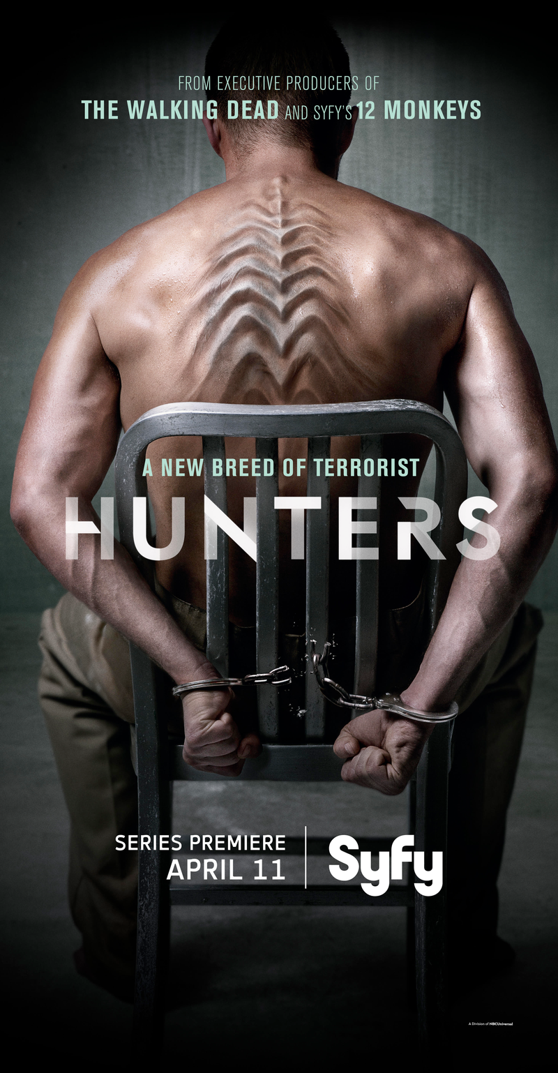 Illustration for article titled Here's a Much Closer Look at Syfy's New Alien Terrorist Show, Hunters